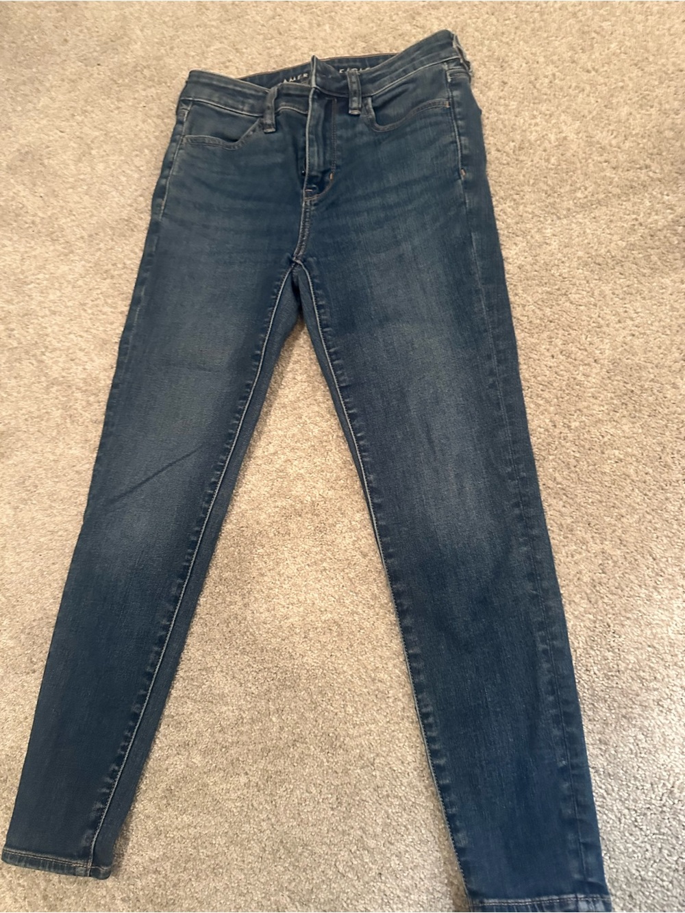 American Eagle Outfitters Dark Blue Skinny Jeans